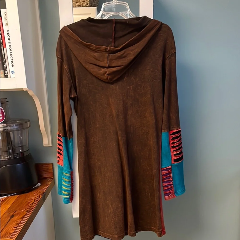 Rising International Multicolor Patchwork Jacket - Picture 8 of 8